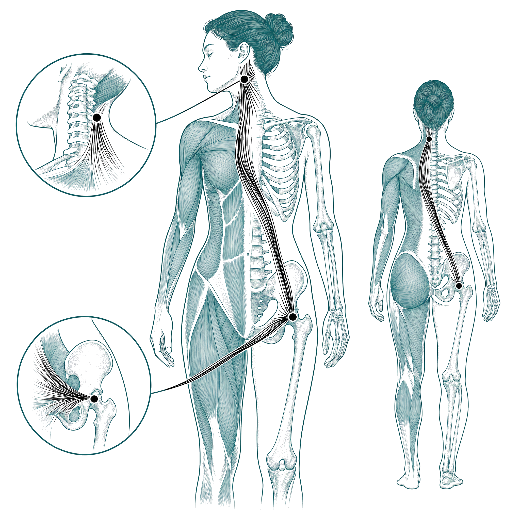 Neck and hip pain in a busy professional